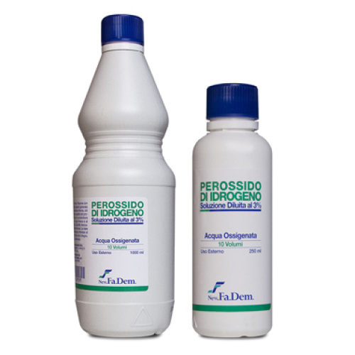 PEROSSIDO IDROGENO 3% 200 ML ACQUA OSSIGENATA 10 VOLUMI STABILIZZATA –  Farmaciainrete