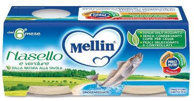 Mellin Omogeneizzato Ceci 2 X 80 G