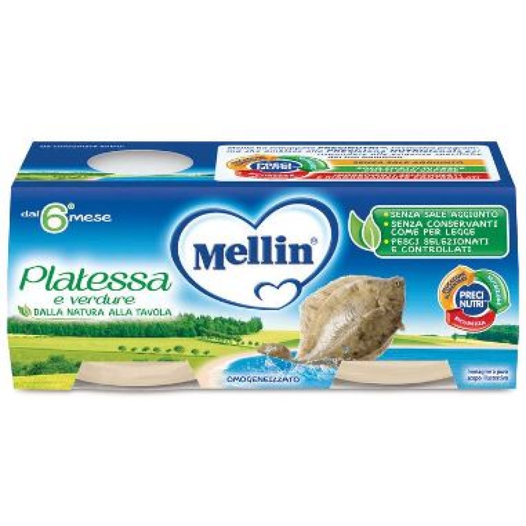 Mellin Omogeneizzato Carne Tacchino - 2X80 GR