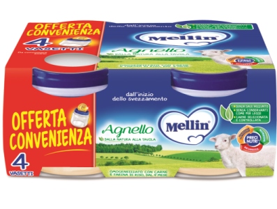 MELLIN OMOGENEIZZATO PROSCIUTTO 2 PEZZI X 80 G – Farmaciainrete