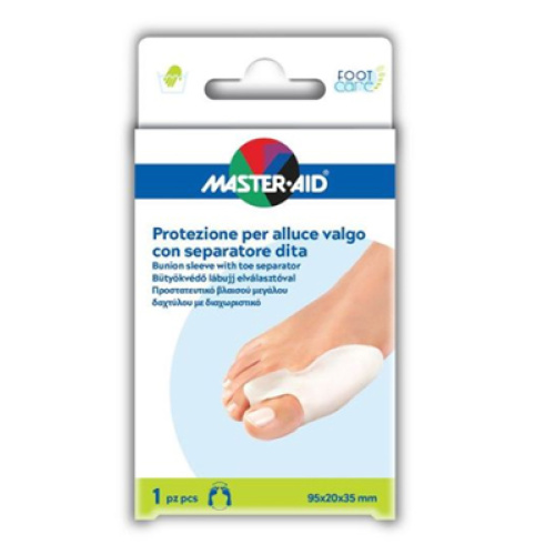 SEPARATORE DITA IN GEL MASTER-AID PER ALLUCE L 2 PEZZI