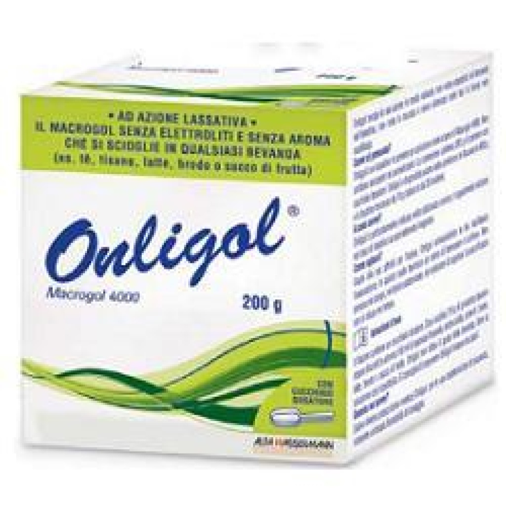 ONLIGOL MACROGOL 4000 400 G SENZA ZUCCHERO – Farmaciainrete