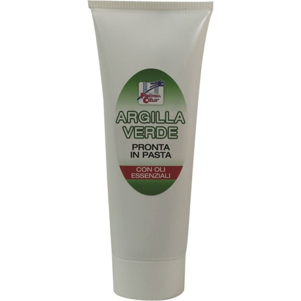 ARGILLA VERDE PRONTA TUBO CON OLI ESSENZIALI 100 ML