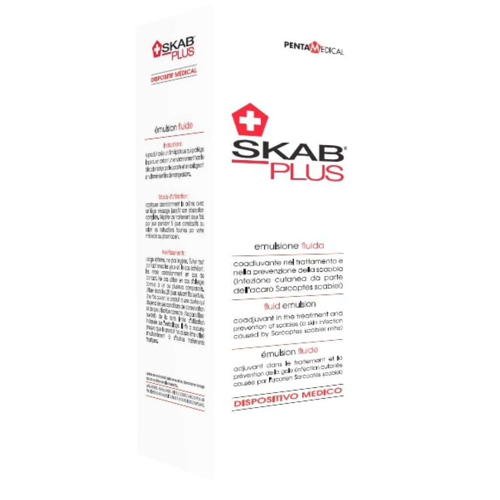 SKAB PLUS EMULSIONE FLUIDA 150 ML COADIUVANTE SCABBIA – Farmaciainrete