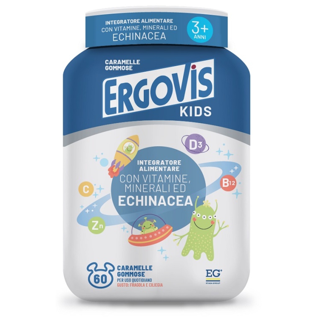 ERGOVIS KIDS 60 CARAMELLE GOMMOSE – Farmaciainrete