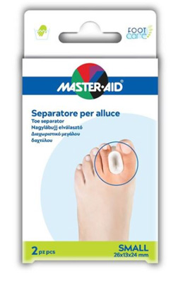 SEPARATORE DITA IN GEL MASTER-AID PER ALLUCE L 2 PEZZI