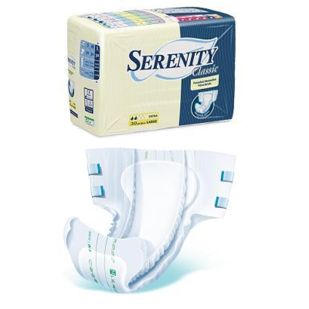 Serenity Pannolone Sagomato Extra (30 pz.) a € 9,07 (oggi)