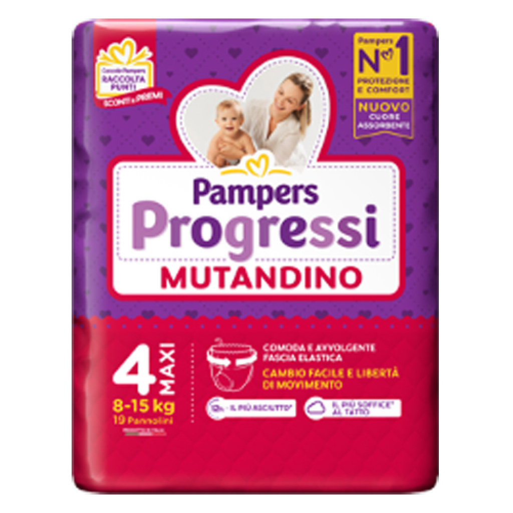 PAMPERS PROGRESSI MIDI 27 PEZZI – Farmaciainrete