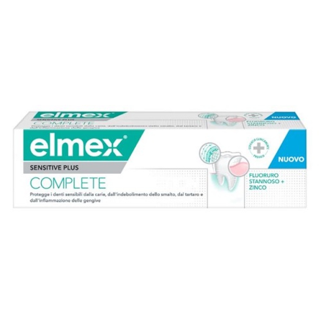 Elmex Dentifricio Elmex Junior Per I Bambini Dai 6 Ai 12 Anni Dentifricio  Per Cambio Di Dentizione 75Ml 